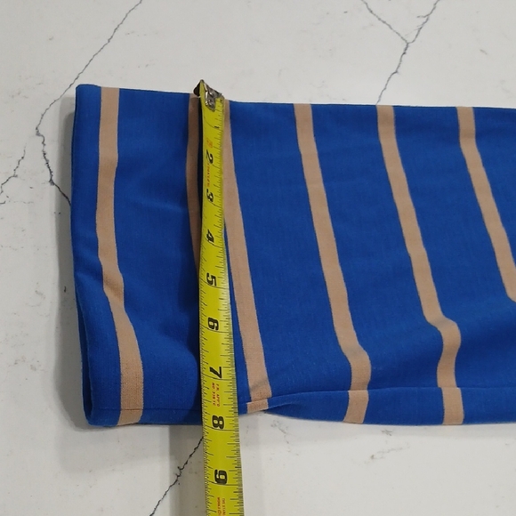 For Cynthia Women's Flare Tail Full Zip Striped Hooded Jacket Sz L NEW WITH TAGS - Picture 13 of 14